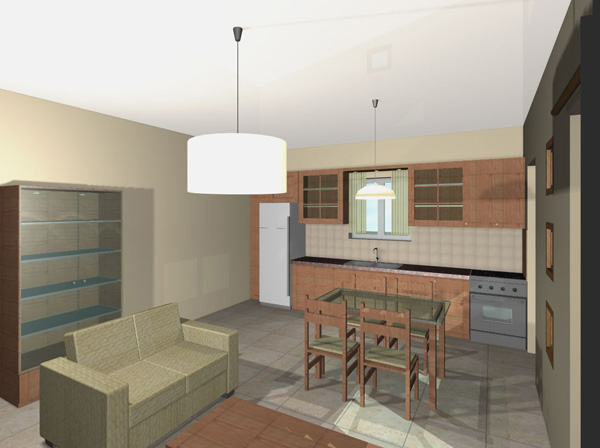 Βερνίκι σε χρώμα κερασιάς, όπως οι υπόλοιπες ξύλινες επιφάνειες στο χώρο Βερνίκι σε χρώμα κερασιάς, όπως οι υπόλοιπες ξύλινες επιφάνειες στο χώρο