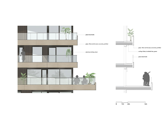 orange architects beaufort 06 facade fragment