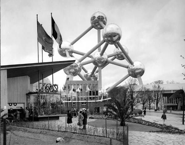 Βρυξέλλες Atomium atomium, Βρυξέλλες, Ατόμιουμ