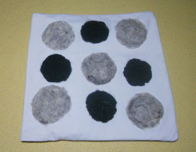 μαξιλαρι με φελτ μαξιλαρι με φελτ