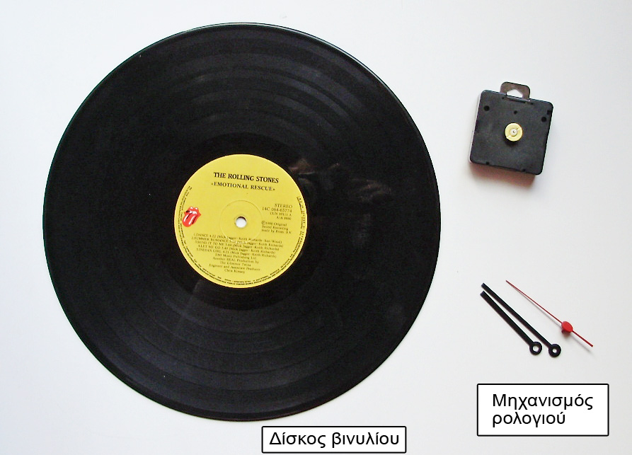 ρολοι τοιχου από δισκο βινυλίου ρολοι τοιχου από δισκο βινυλίου