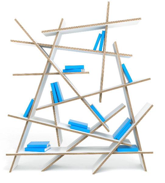 Φουτουριστικό σύστημα ραφιών Φουτουριστικό σύστημα ραφιών