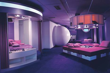 διακοσμηση και χρώματα Μωβ χρωματα στο χώρο