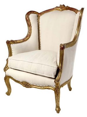 Μπερζέρα σε στυλ Louis XVI Μπερζέρα σε στυλ Louis XVI