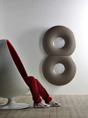 Οκτώ σχηματοποιημένο για διακοσμητικό καλοριφέρ Οκτώ σχηματοποιημένο για διακοσμητικό καλοριφέρ