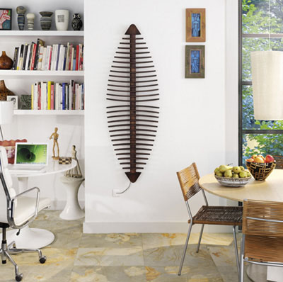 Καλοριφέρ σε μορφή γλυπτού στην κατάλληλη θέση Καλοριφέρ σε μορφή γλυπτού στην κατάλληλη θέση