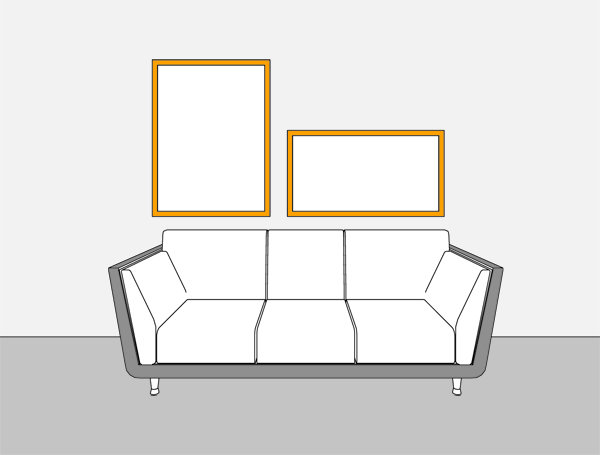 καδρο, πινακας, εργο τεχνης, διαταξη καδρων