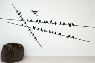 αυτοκολλητα τοιχου ασπρόμαυρα αυτοκόλλητα τοίχου