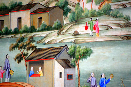 Ταπετσαρία με κινέζικα σχέδια Ταπετσαρία με κινέζικα σχέδια