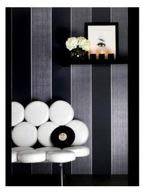 Μοντέρνα ταπετσαρία από την Kelly Hoppen  Μοντέρνα ταπετσαρία από την Kelly Hoppen