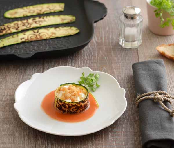 Decorated-zucchini Dressed by-ALESSI