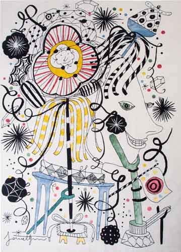 Japanese Folklore Hayon Nodus, ιαπωνικό φολκλόρ χαλί, χειροποίητο χαλί Japanese Folklore Hayon Nodus, ιαπωνικό φολκλόρ χαλί, χειροποίητο χαλί