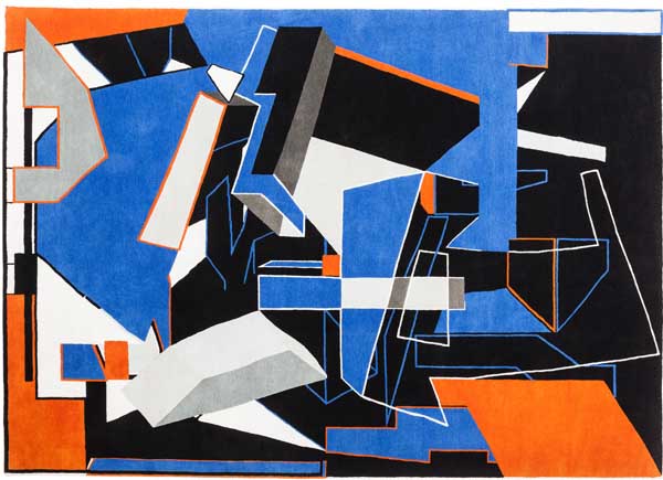 Unidad Transversal 5 by Raymundo Sesma for NODUS 2015,  επώνυμα χαλιά, χειροποίητα χαλιά, χαλιά από Νεπάλ, μάλλινα χαλιά