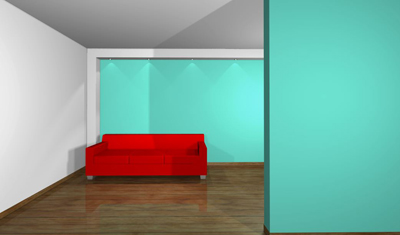 κυανο, κοκκινο