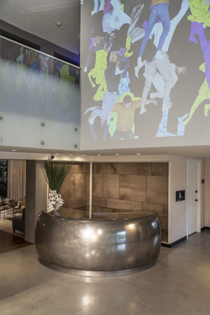 Η ρεσεψιόν στο J House στο Greenwich