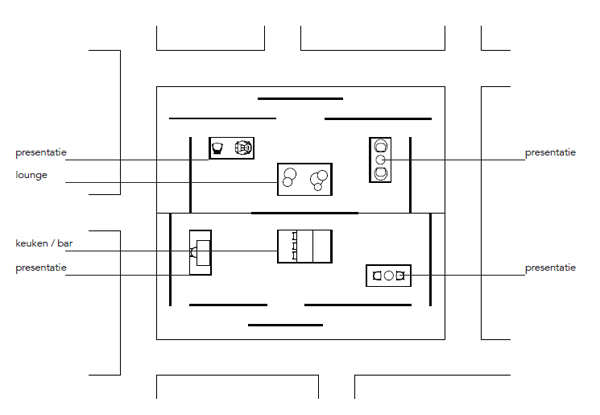 floor plan, κάτοψη εκθεσιακού περίπτερου