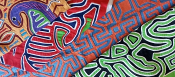 Τα πολύχρωμα κεντήματα “Μόλα” των ιθαγενών Kuna